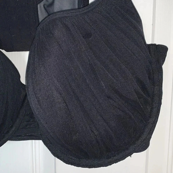 Savage X Fenty Gathered Ruched Mesh Bra - Picture 4 of 6